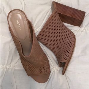 Chunky Heel Mules ❤️